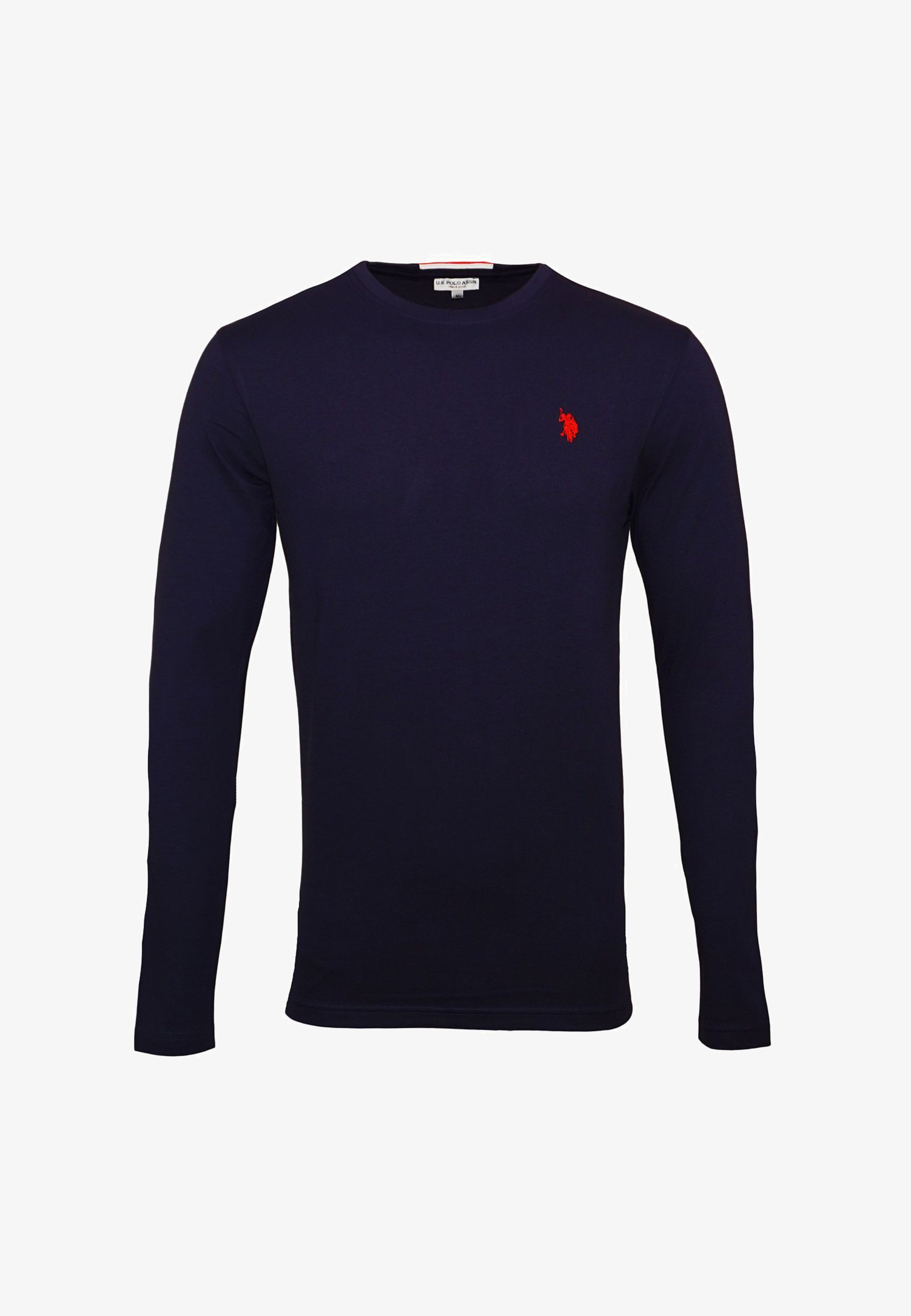 Maglia a maniche lunghe con scollo rotondo US Polo Assn. - Blu scuro