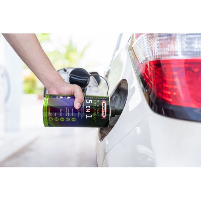 Aditivo - Limpiador descarbonizante - Gasolina - 5 en 1 - Inyectores, válvulas - Wynn's