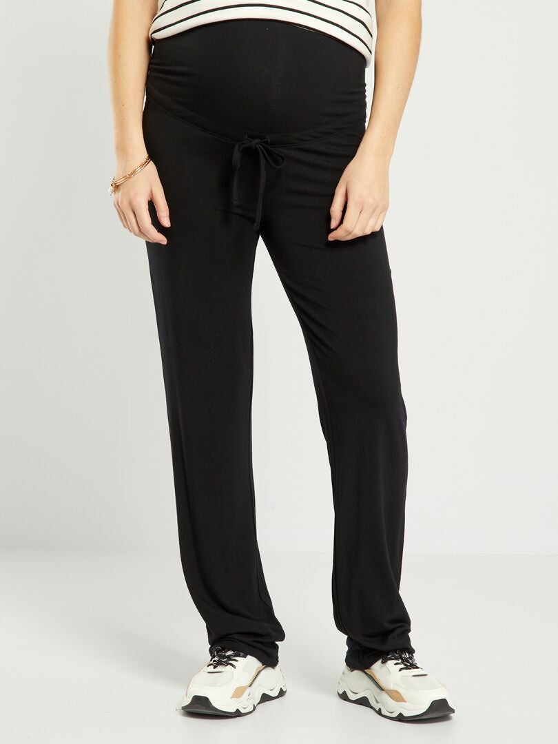 Calça de Moletom para Gestantes - PRETA