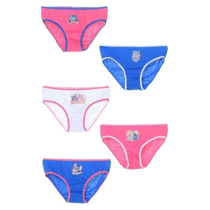 Conjunto de 5 bragas de algodón para niñas de Disney 