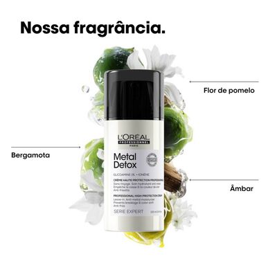 L'Oréal Professionnel Serie Expert Metal Detox Crème Haute Protect Hiuksiin jätettävä, katkeilua ja väriä suojaava voide 100 ml 100 ml