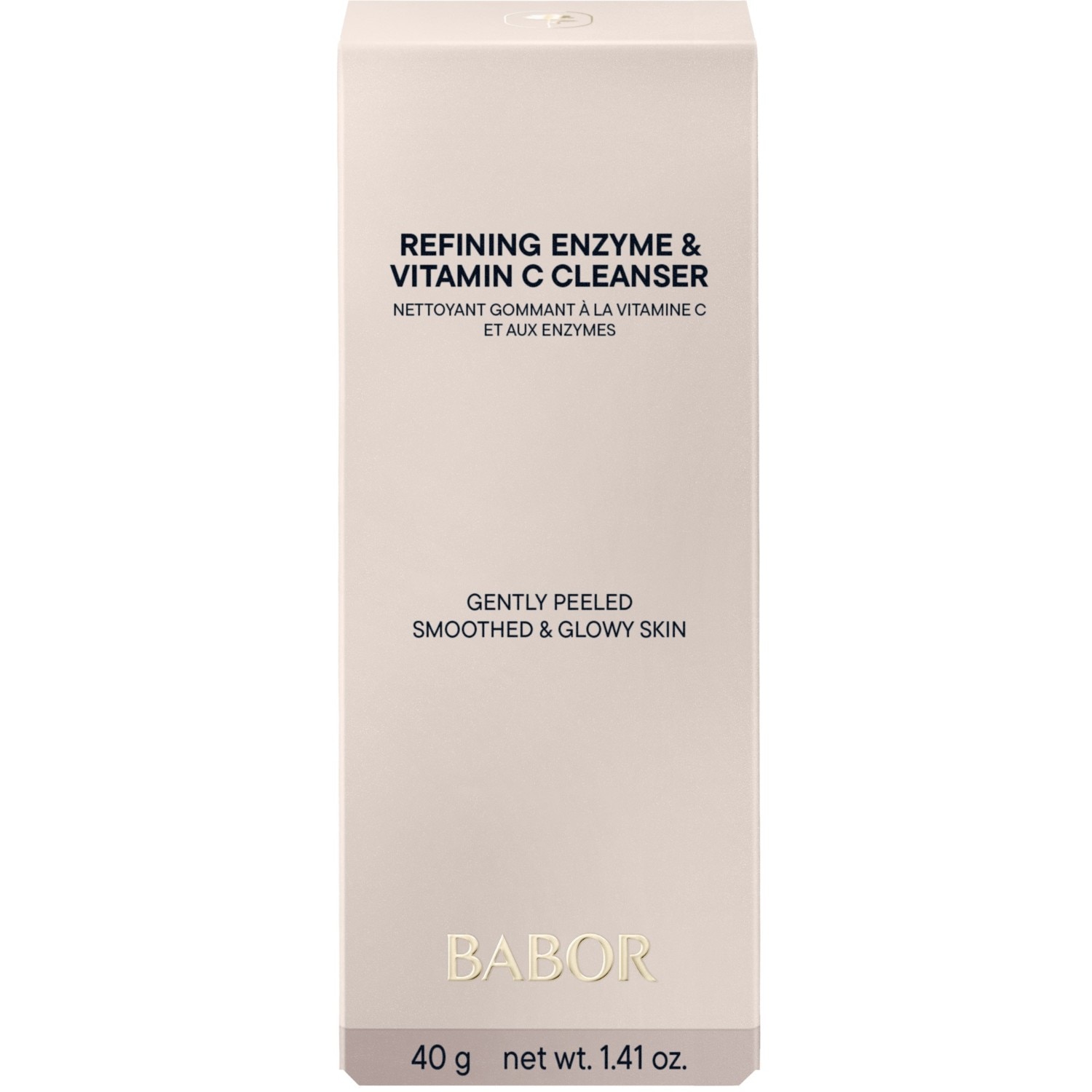 Exfoliante facial, limpiador, refinador, gel limpiador enzimático y con vitamina C de BABOR – 40 g