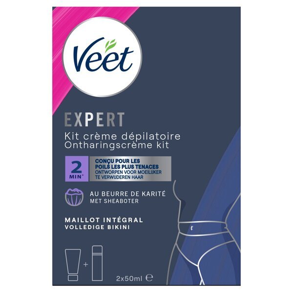 Sada na odstraňovanie chĺpkov Veet Expert pre oblasť bikín 100 ml