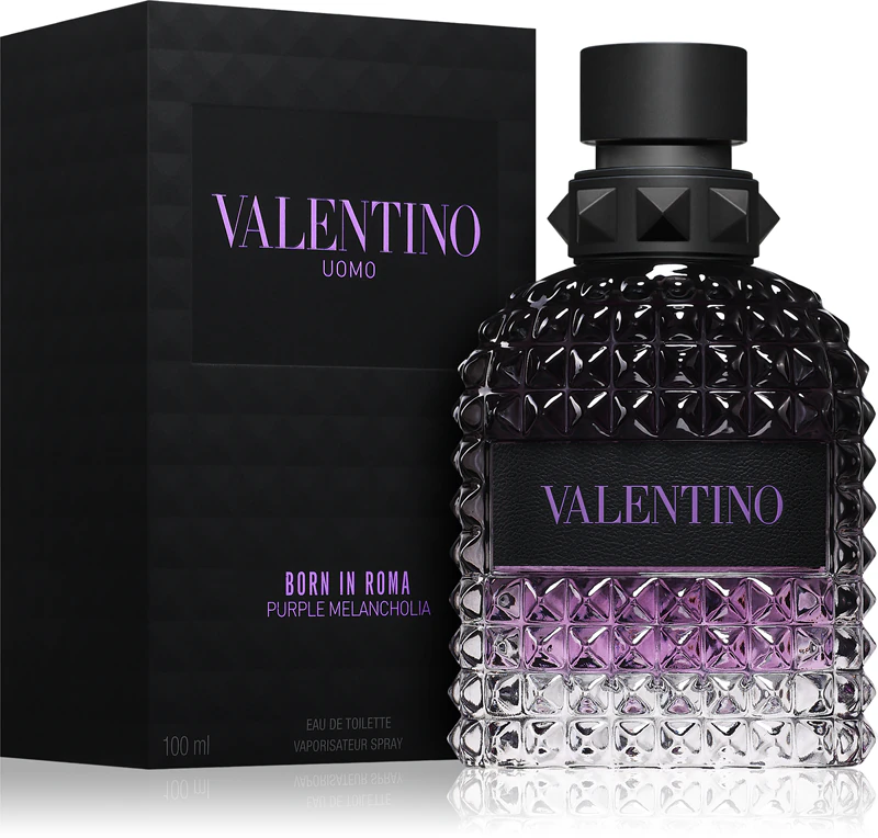 Valentino Born In Roma Purple Melancholia Uomo Eau de Toilette para homens