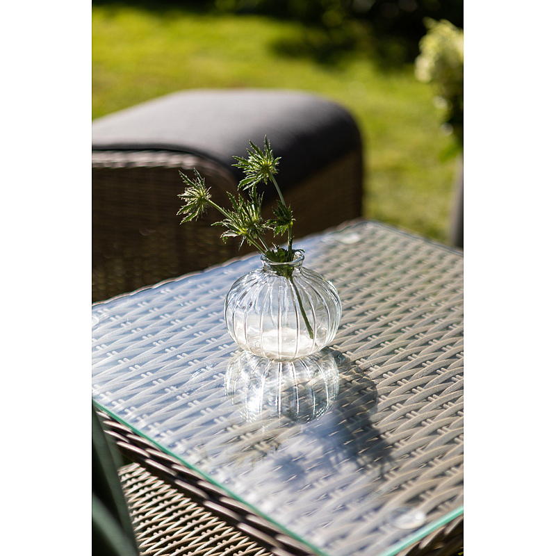 Vase en verre Home s/3 h 9/11/12 cm