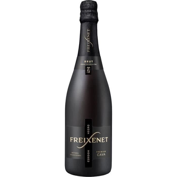 Freixenet Brut Cordon Negro - Vino espumoso de España - 6 x 75 cl