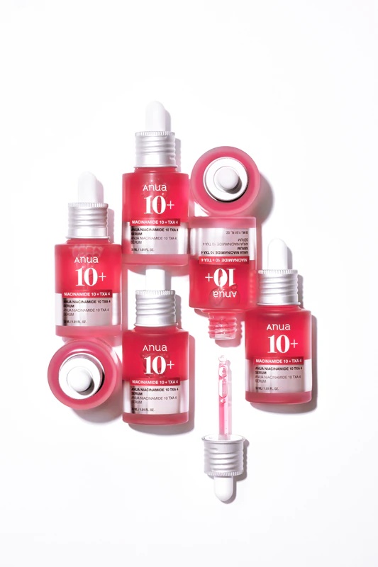 Anua niacinamīds 10% + TXA 4% tumšo plankumu koriģējošs serums – gaišāks serums ādas toni izlīdzināšanai