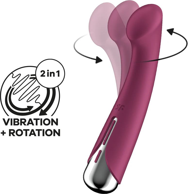 Vibrador giratório Satisfyer Spinning G-Spot 1