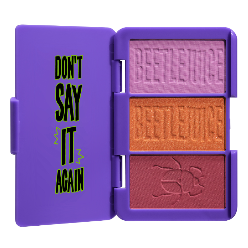 Paleta de coloretes Beetlejuice Afterlife de NYX Professional Makeup