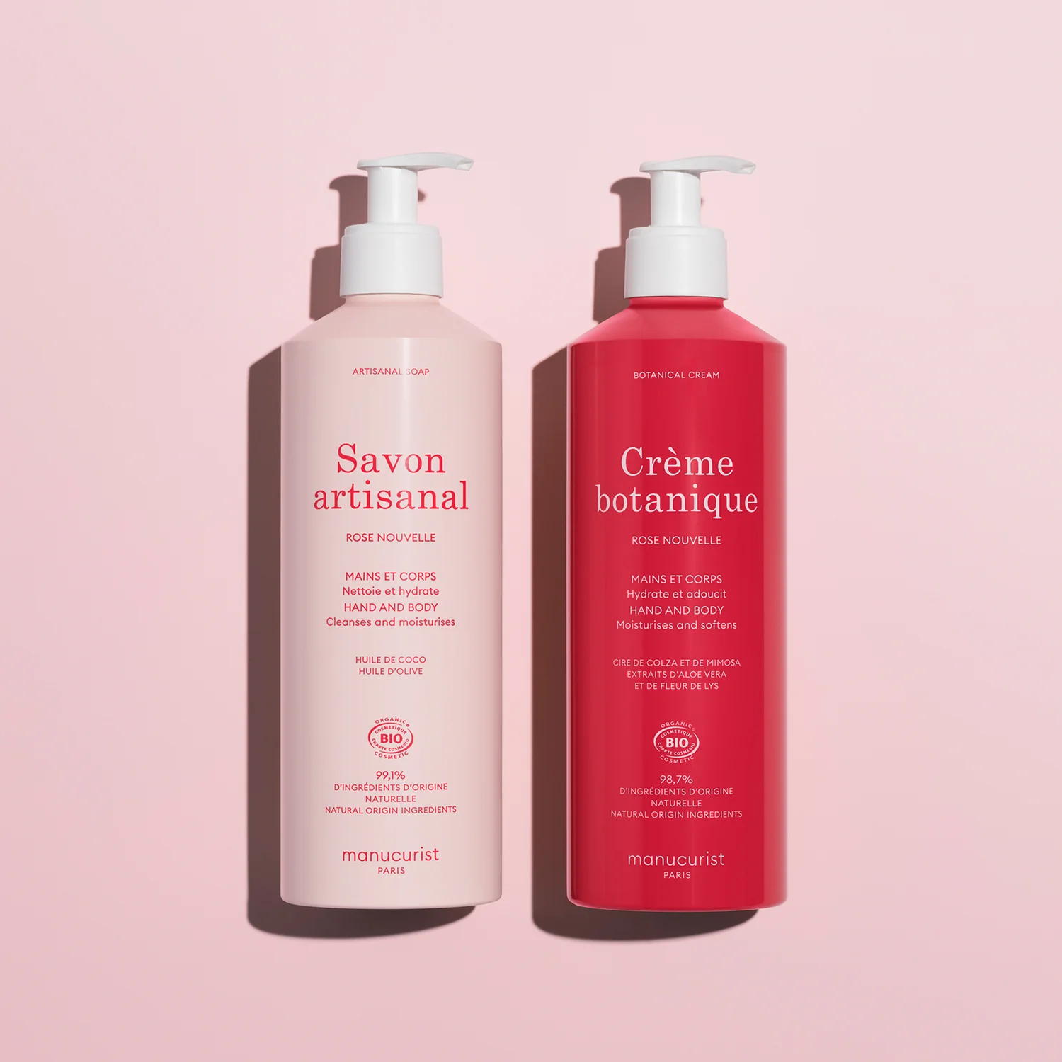 Soins Duo Parfum Rose Nouvelle