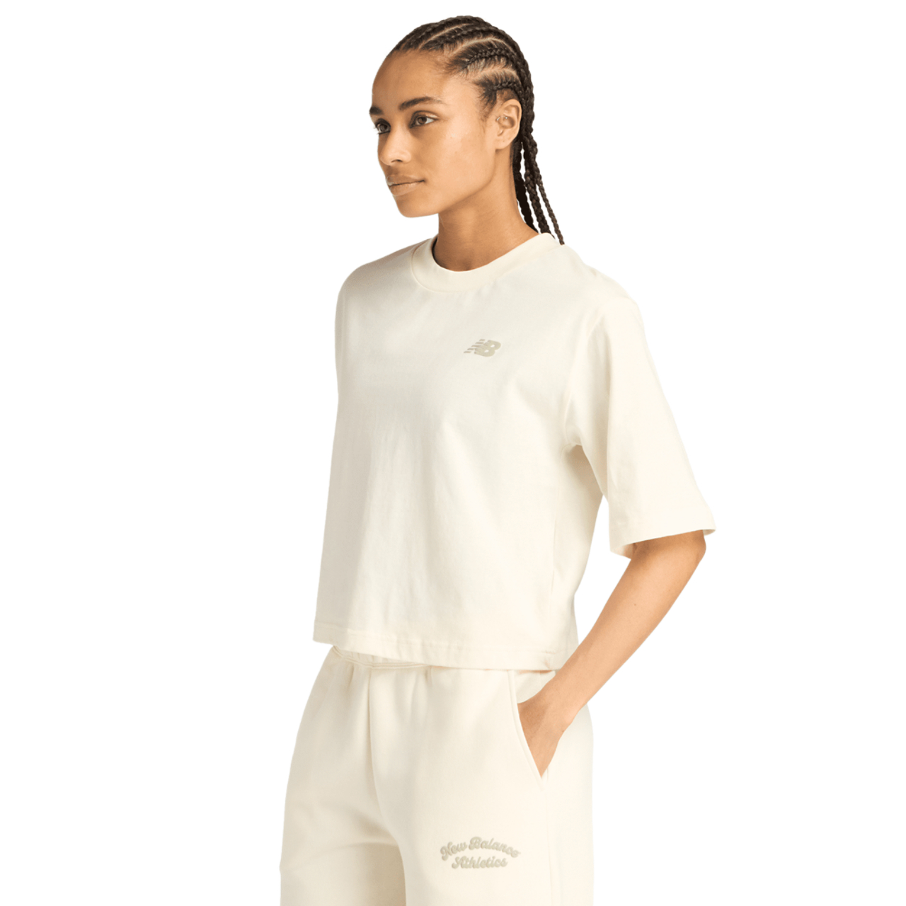 New Balance Linear Heritage afslappet T-shirt