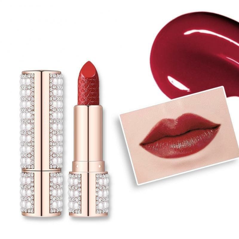 Rouge à lèvres mat velours, gloss, maquillage des lèvres, cosmétique hydratant, cosmétique waterproof, longue tenue, rouge à lèvres rouge TSLM1