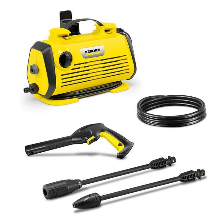 Hidrolimpiadora Karcher K 3 Horizontal Plus - Presión de 120 bar - Caudal de 380 l/h - Posición horizontal estable