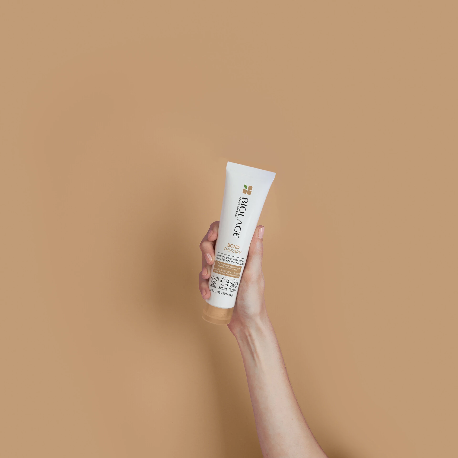 Cremă de netezire fără clătire Bond Therapy 150 ml - Biolage