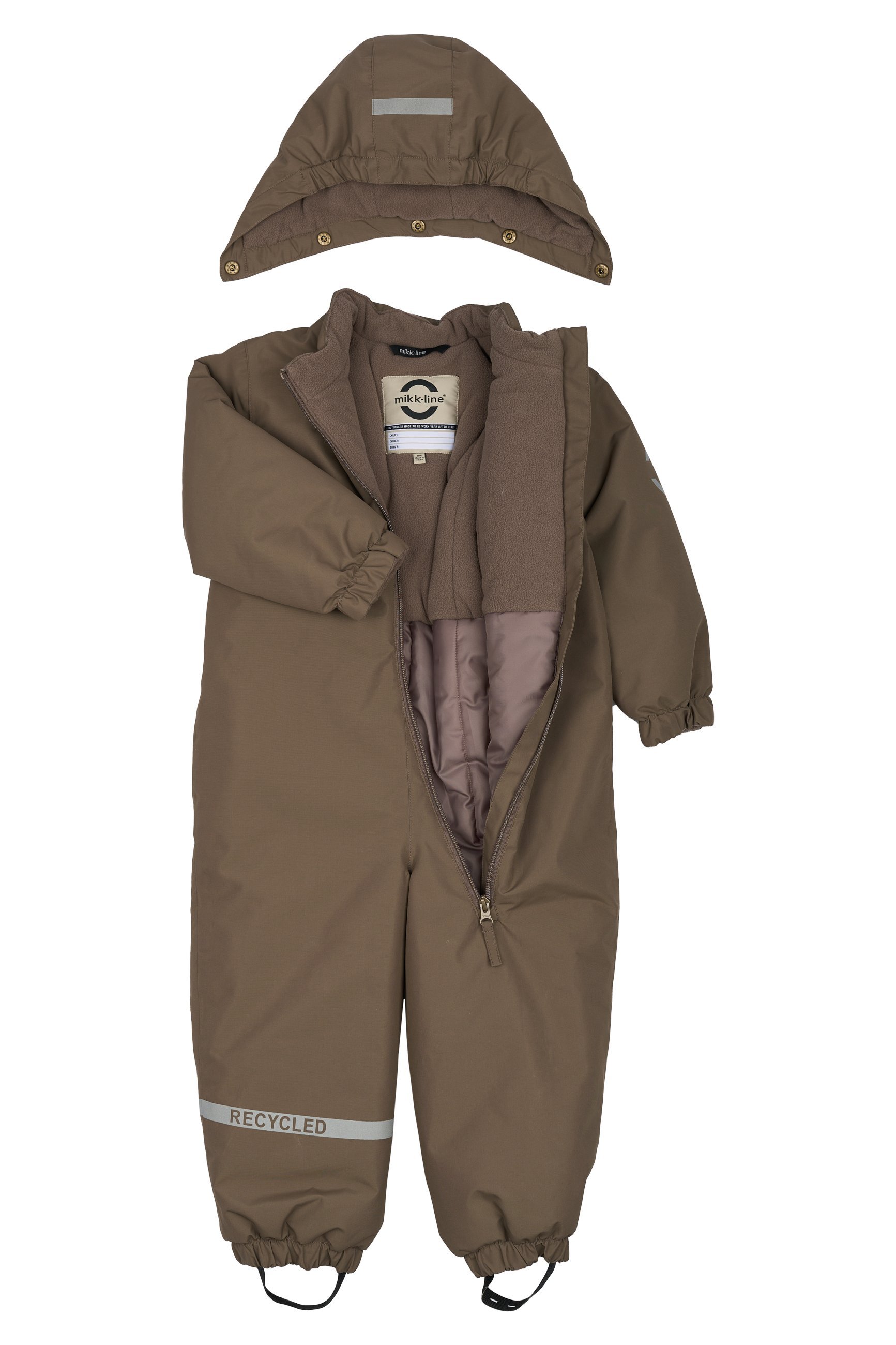 mikk-line Snowsuit - čokoládový čip
