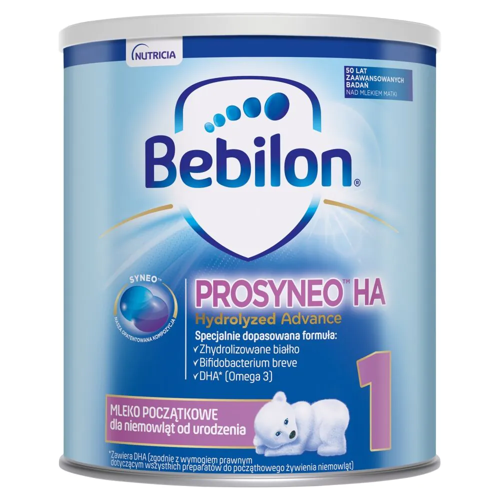 Bebilon Prosyneo Ha 1 Mleko Początkowe Dla niemowląt