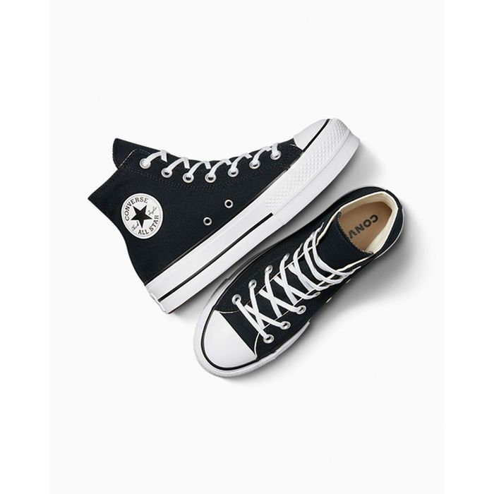 High-Top-Sneaker – CONVERSE – Chuck Taylor All Star Lift – Schwarz – Plateausohle – Zeitloser Stil