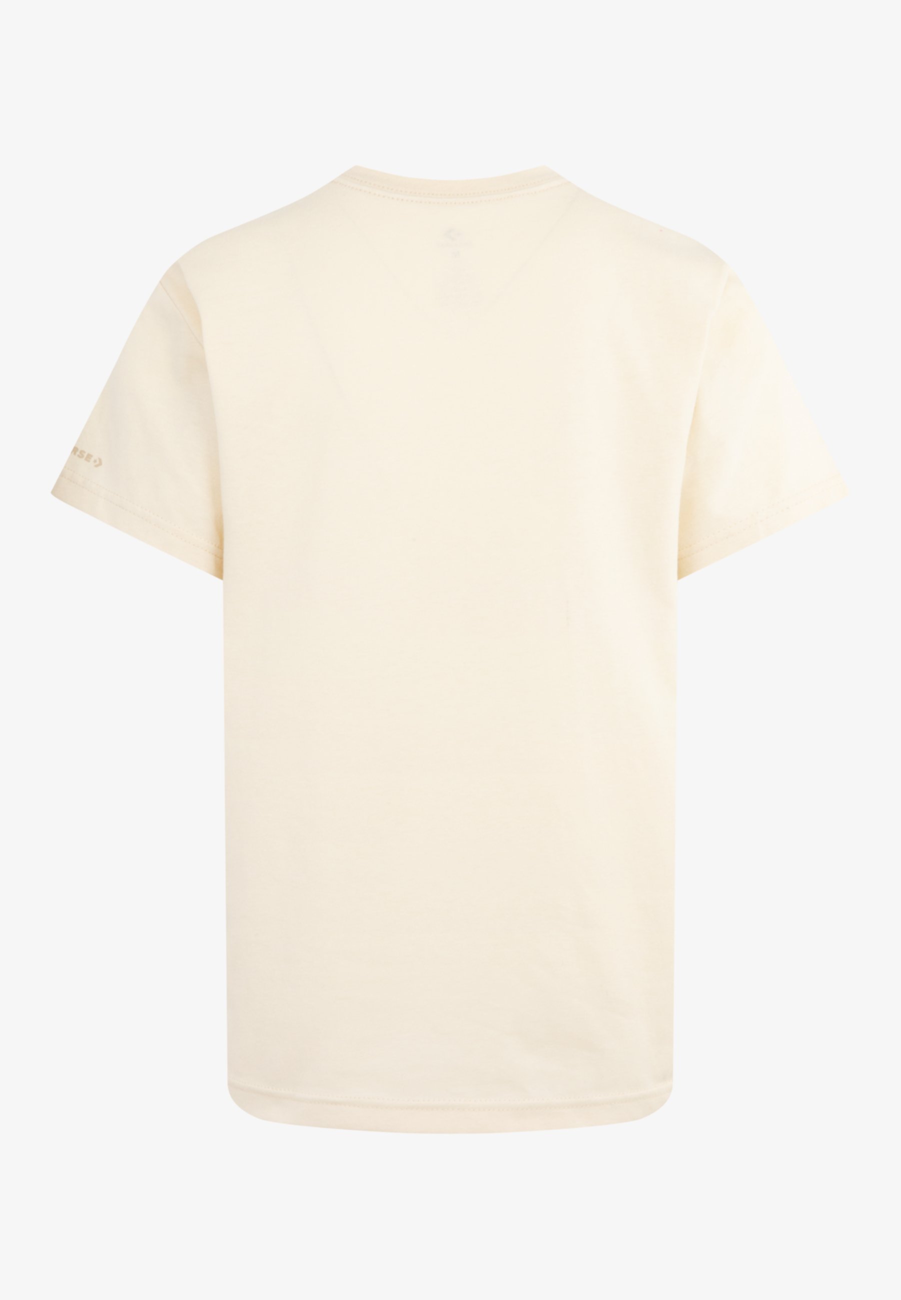 T-shirt Converse DISSECTED CHUCK PATCH - Imprimé - ivoire naturel