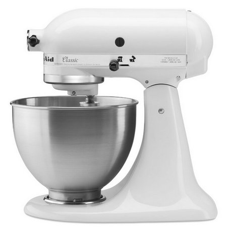 KitchenAid Classic Series staande mixer met 10 snelheden en een inhoud van 4,5 liter.