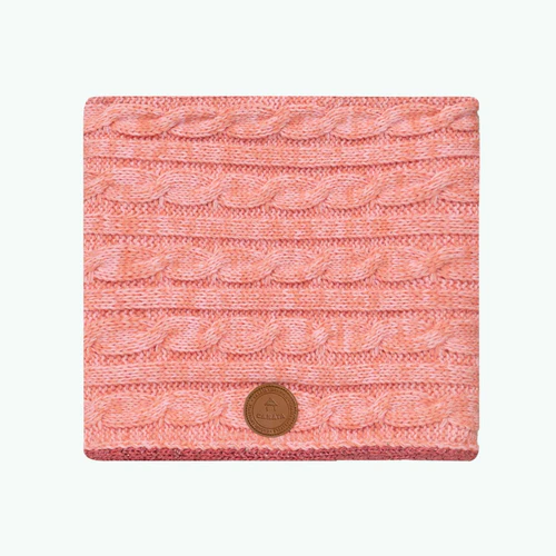 Cabaia Milky Rose - Rosa Fleece-Schlauchschal