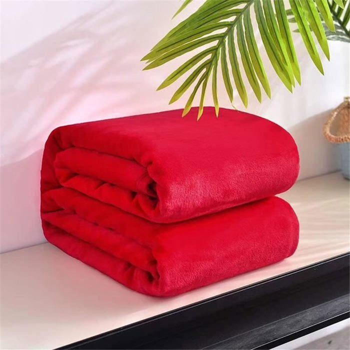 Manta grande de forro polar, microfibra suave y cálida, para cama doble o sofá, dimensiones 200 x 230 cm, Etiqueta
