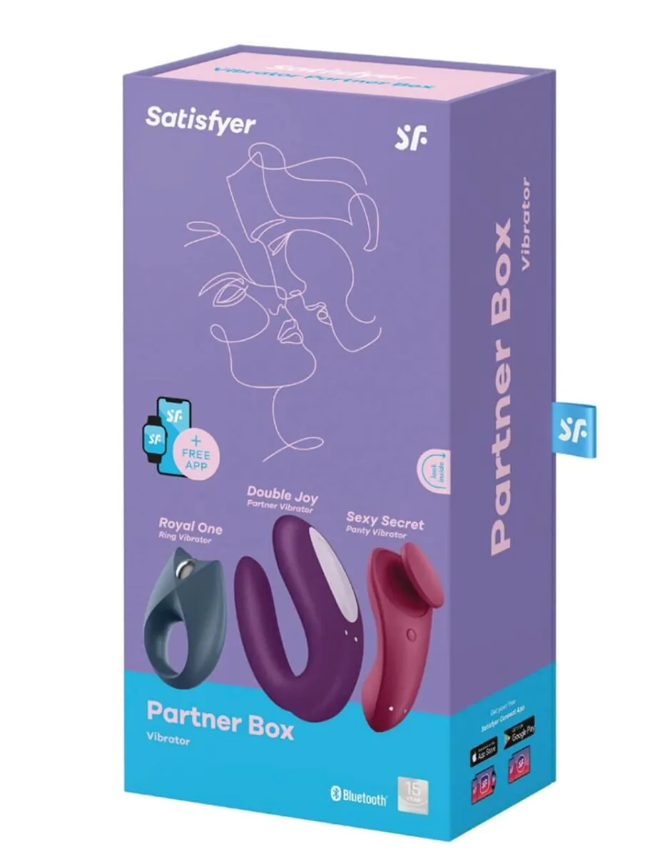 Satisfyer Partner Box 3 Zestaw gadżetów erotycznych