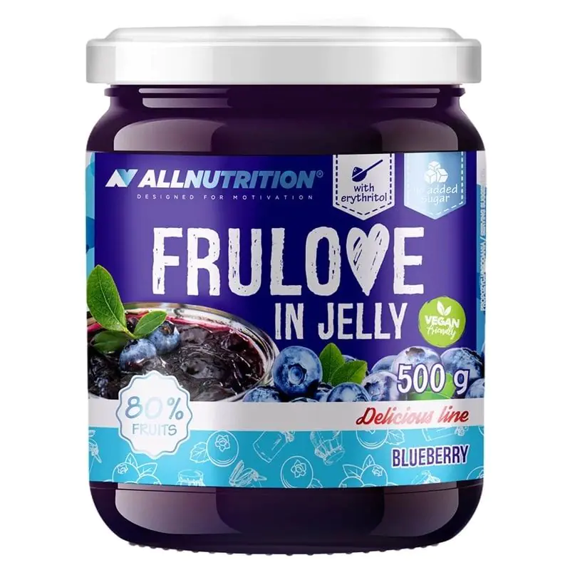 Allnutrition Frulove in Jelly Blueberry Owoce w żelu, 500 g