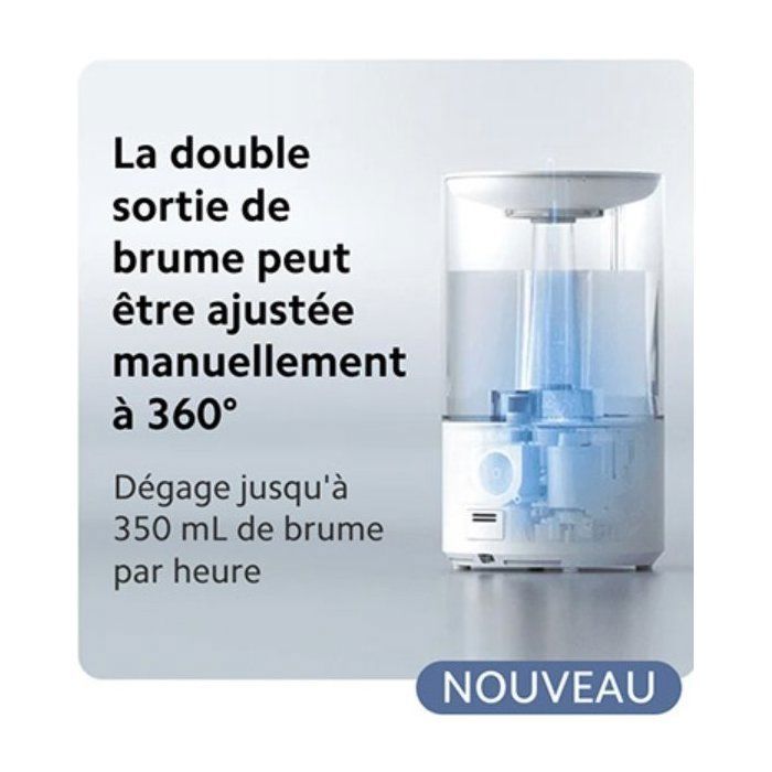 Humidificador - XIAOMI - Humidificador inteligente 2 - Capacidad de 4,5 L - Modo automático - Control inteligente