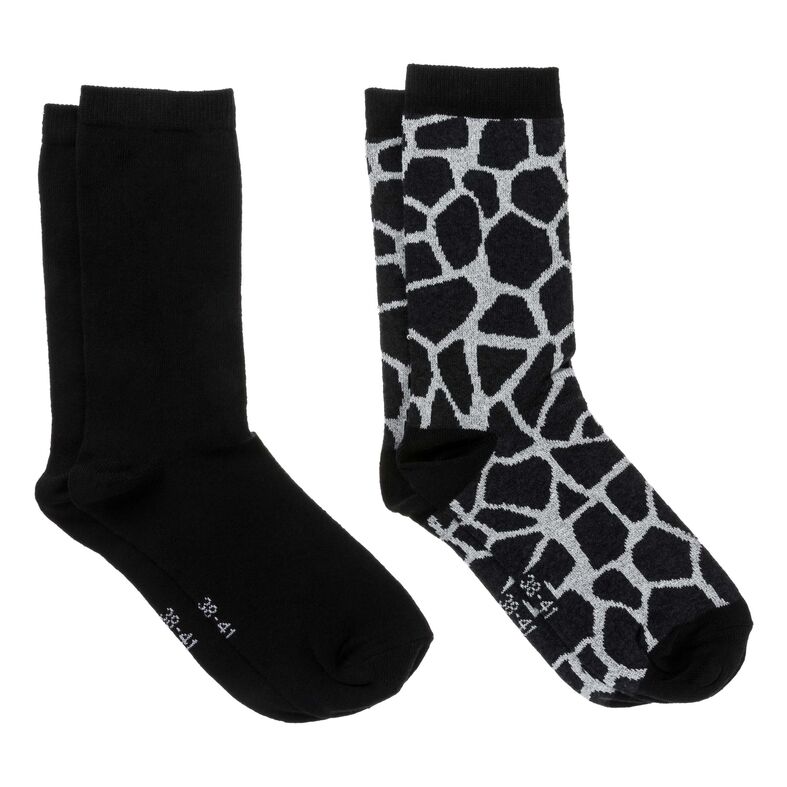 Calcetines y medias negras para mujer