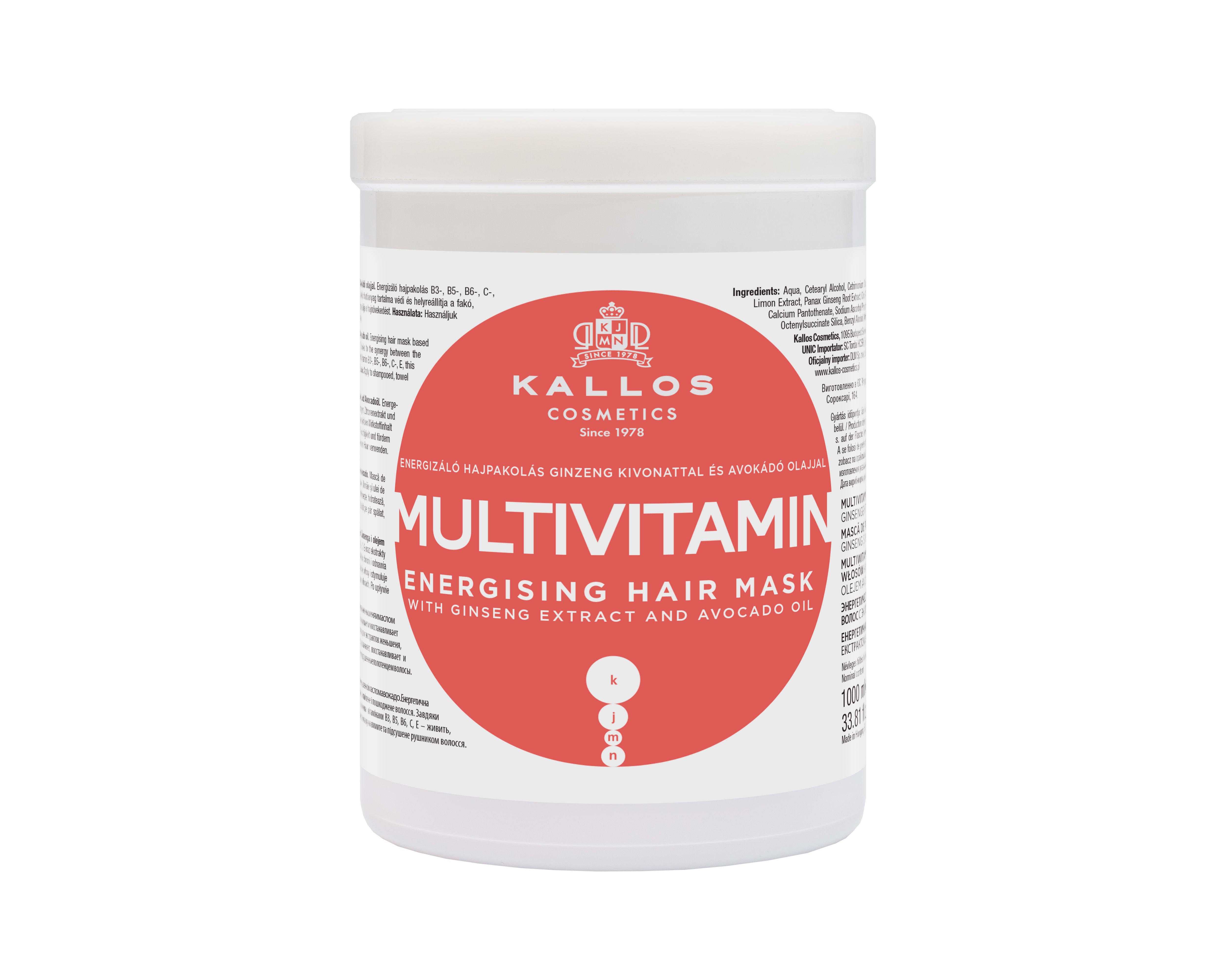 KJMN Multivitamínová vlasová maska Vlasové masky