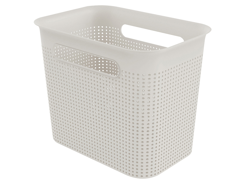 Koszyk plastikowy Brisen 7 l biały