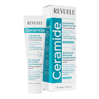 Revuele Ceramid Anti-Blemish Night Face Gel 40 ml