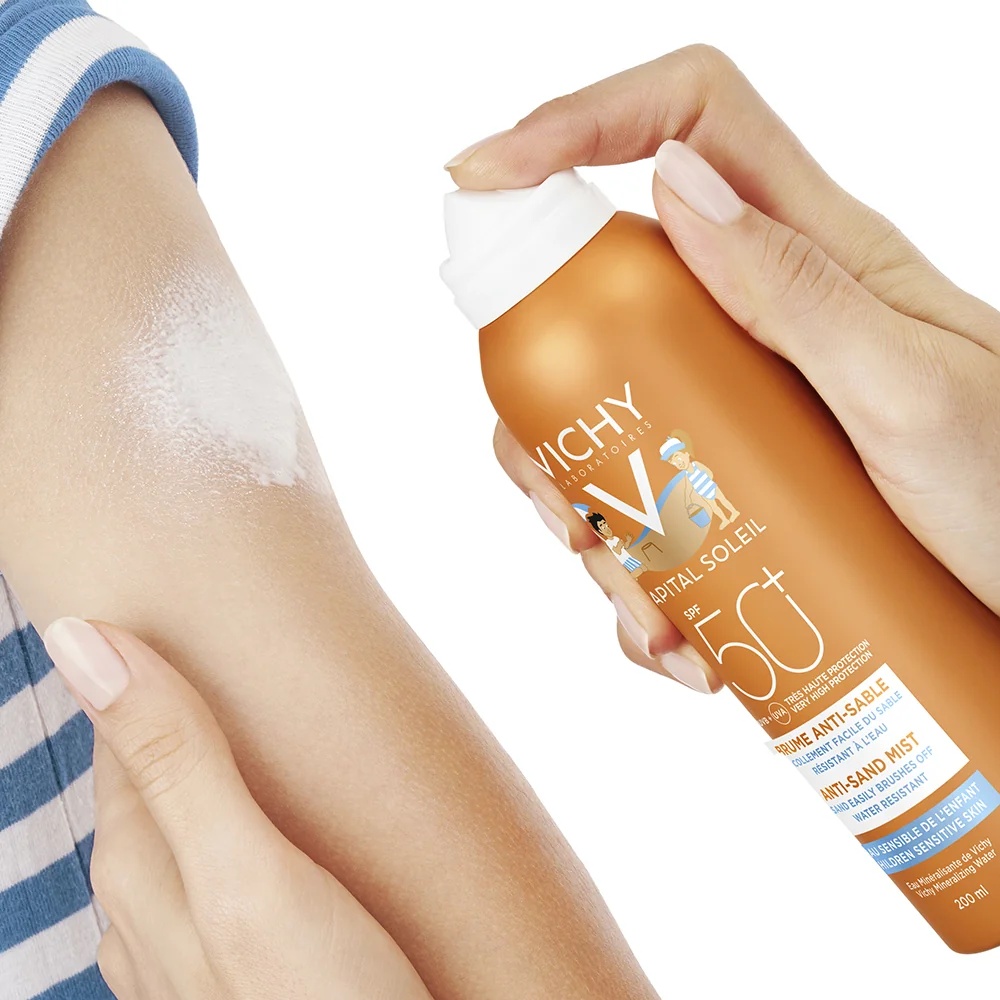 VICHY Ideal Soleil Anti-Sand Kids SPF 50 200 ml Zonnebrandcrème voor kinderen