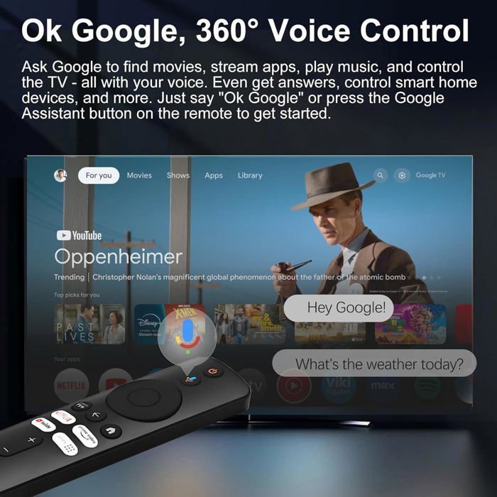 Xiaomi Mi TV Box S di terza generazione – TV Box 4K Ultra HD, 2 GB di RAM, 32 GB di ROM, Google TV, Bluetooth 5.2
