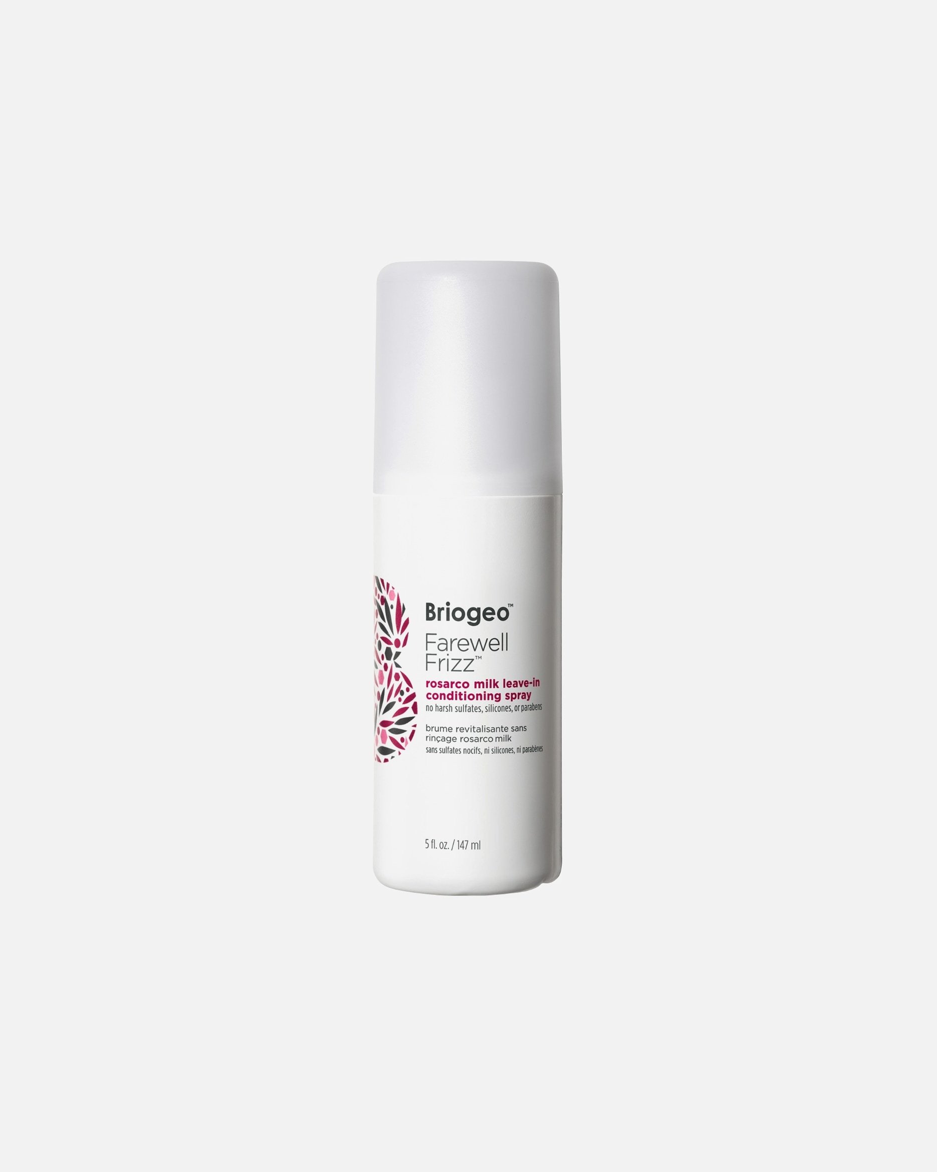 Briogeo bezoplachový kondicionér Farewell Frizz™ Rosarco Milk bezoplachový kondicionér v spreji - 147 ml