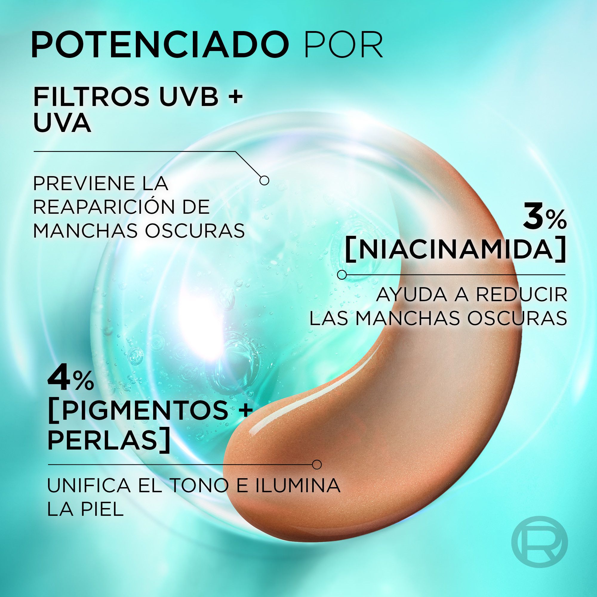Bright Reveal dnevni fluid s bojom i niacinamidom SPF50 Kozmetika za lice