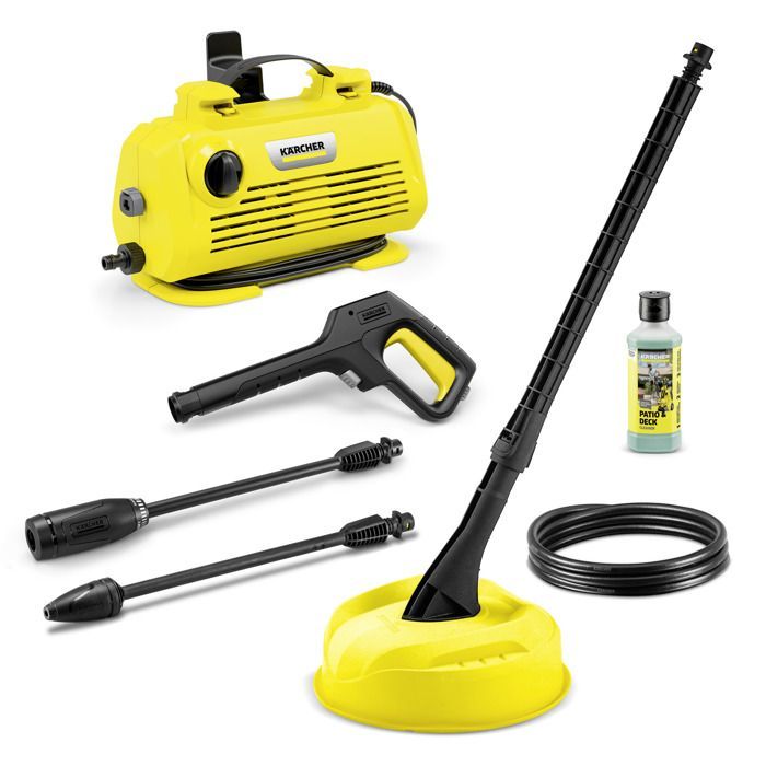 Nettoyeur haute pression Karcher K 2 Premium Horizontal VPS Home - Pression 110 bar- Débit 360 l/h- Kit Home inclus