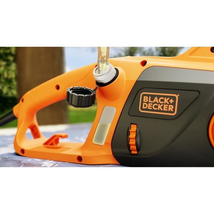 Tronçonneuse électrique filaire - BLACK&DECKER - BECS2040-QS - 2000W - 40cm