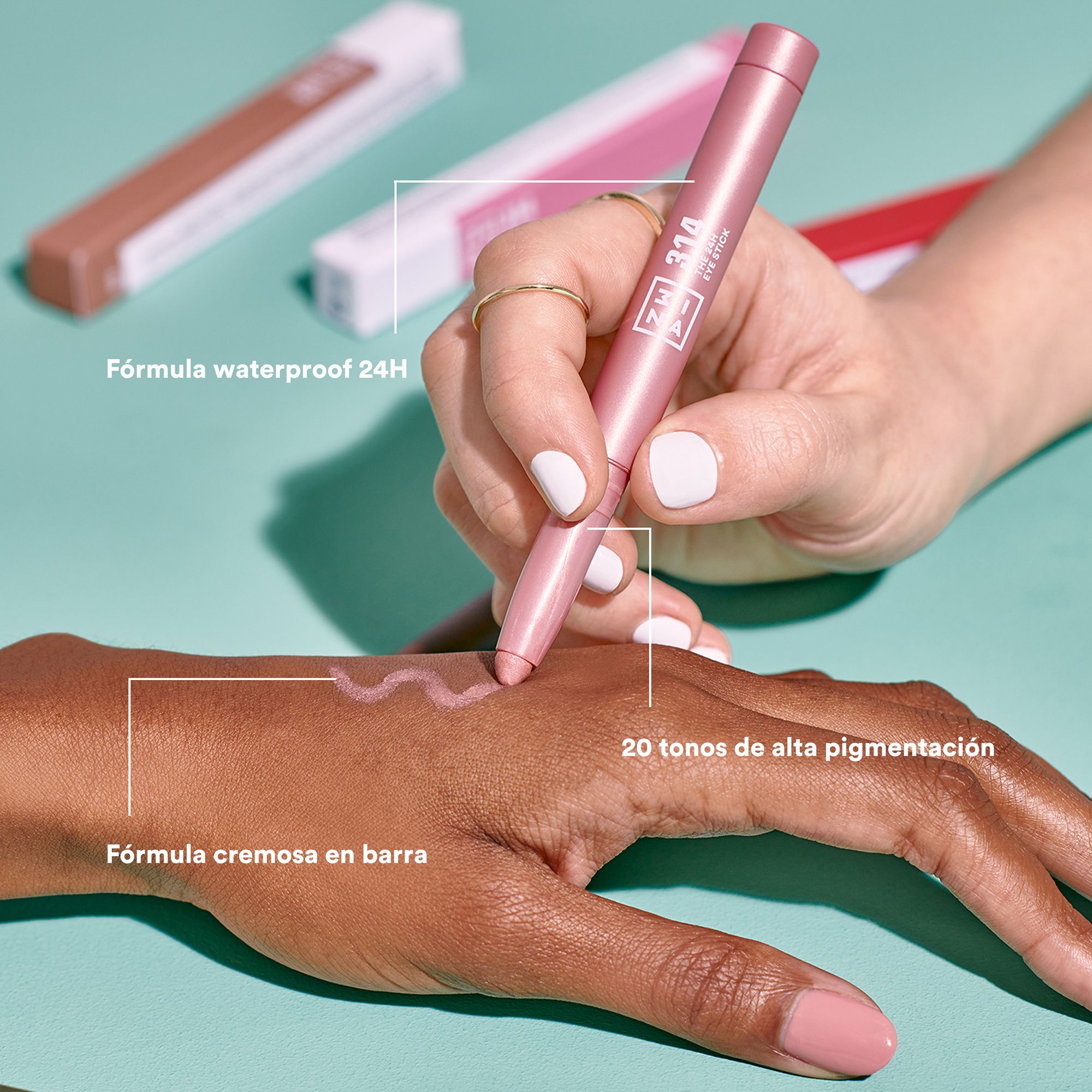 Sjenilo za oči u stiku 24H Eye Stick Tajne za oči i olovke za oči