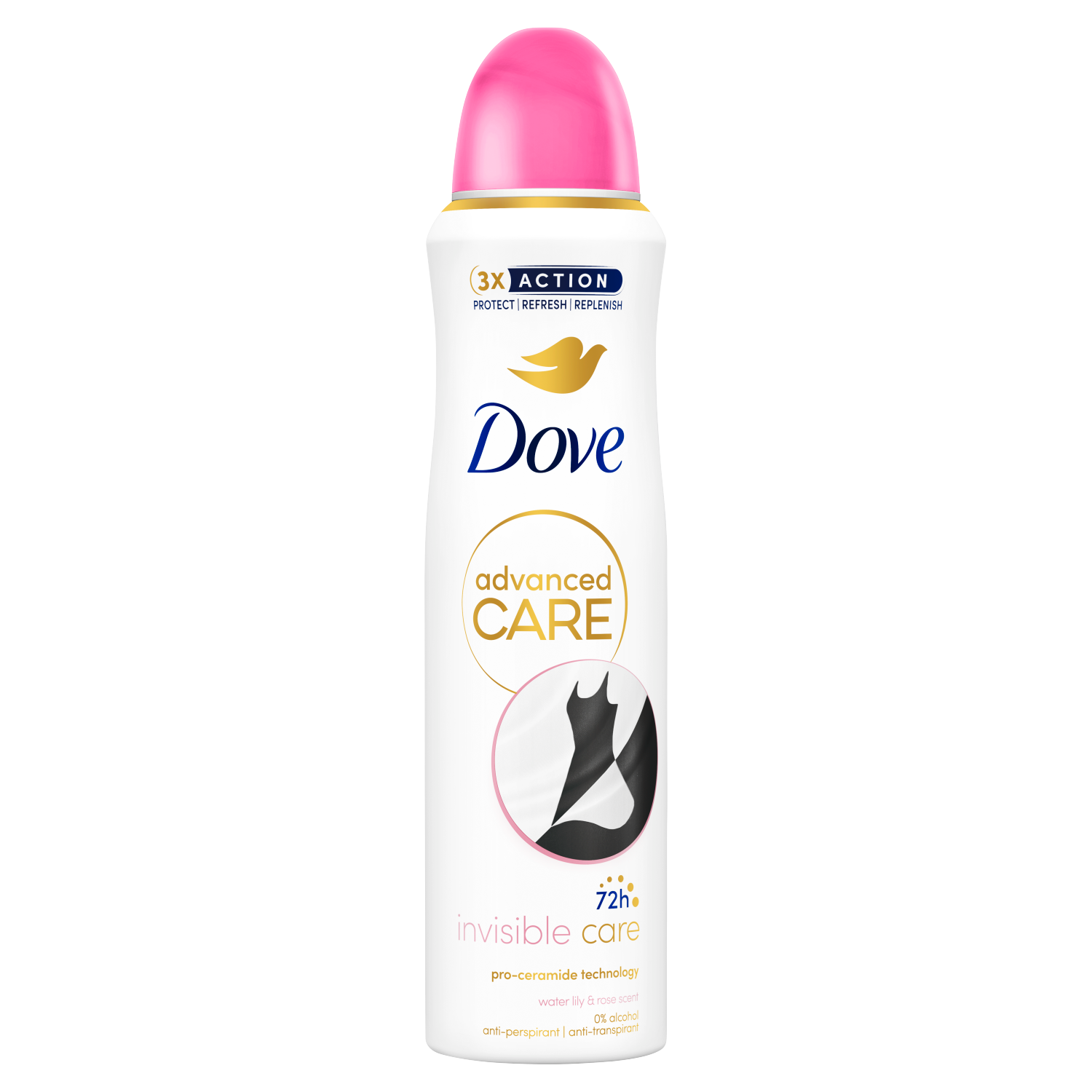 „Dove Advanced Care“ vandens lelijų ir rožių kvapas
