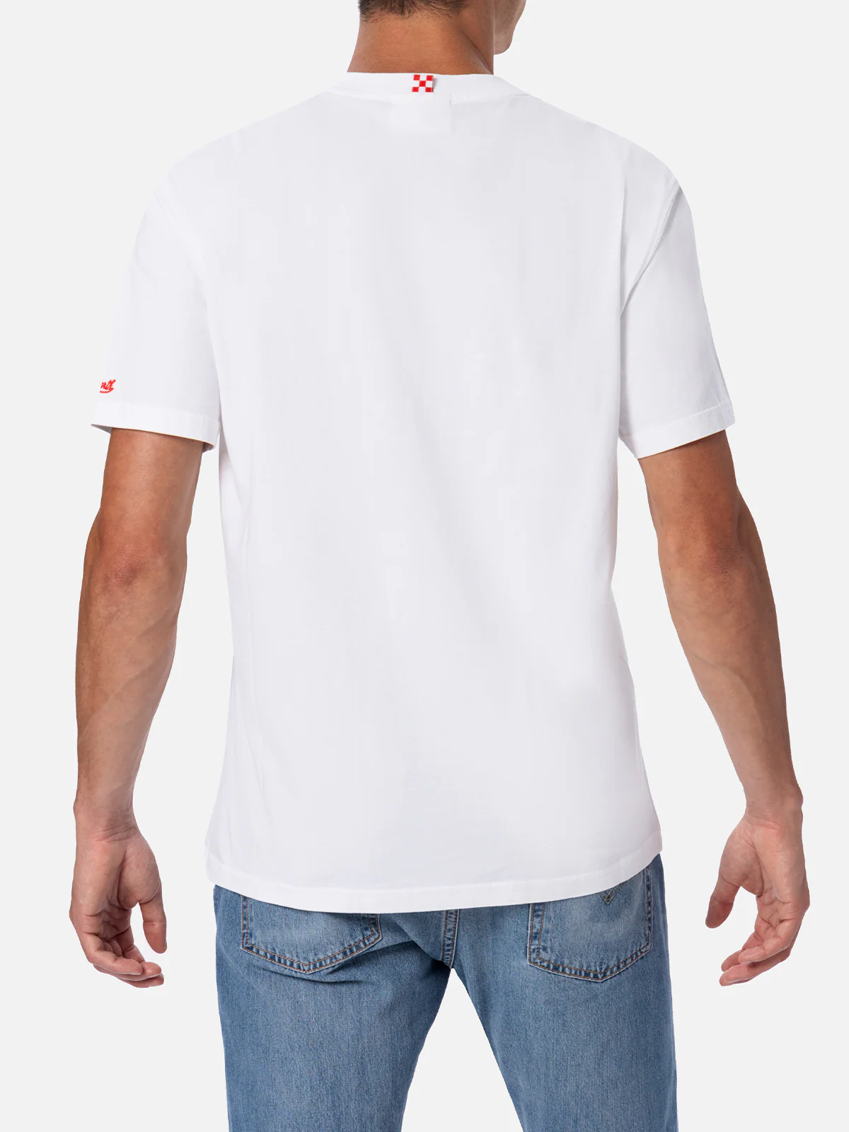 T-shirt da uomo in cotone con stampa e ricamo Aperol spritz | EDIZIONE