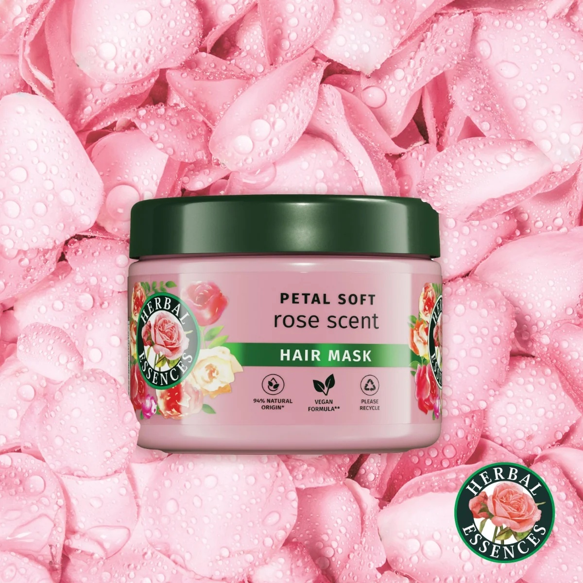 Herbal Essences Rose Kit bestrijdt droog haar.