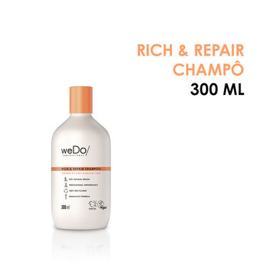 WeDo Professionals Rich & Repair Shampoo šampon přírodního původu proti lámání vlasů 300 ml