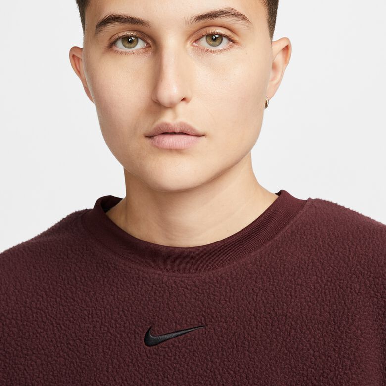 Bluza z okrągłym dekoltem Sportswear Plush Mod Crop