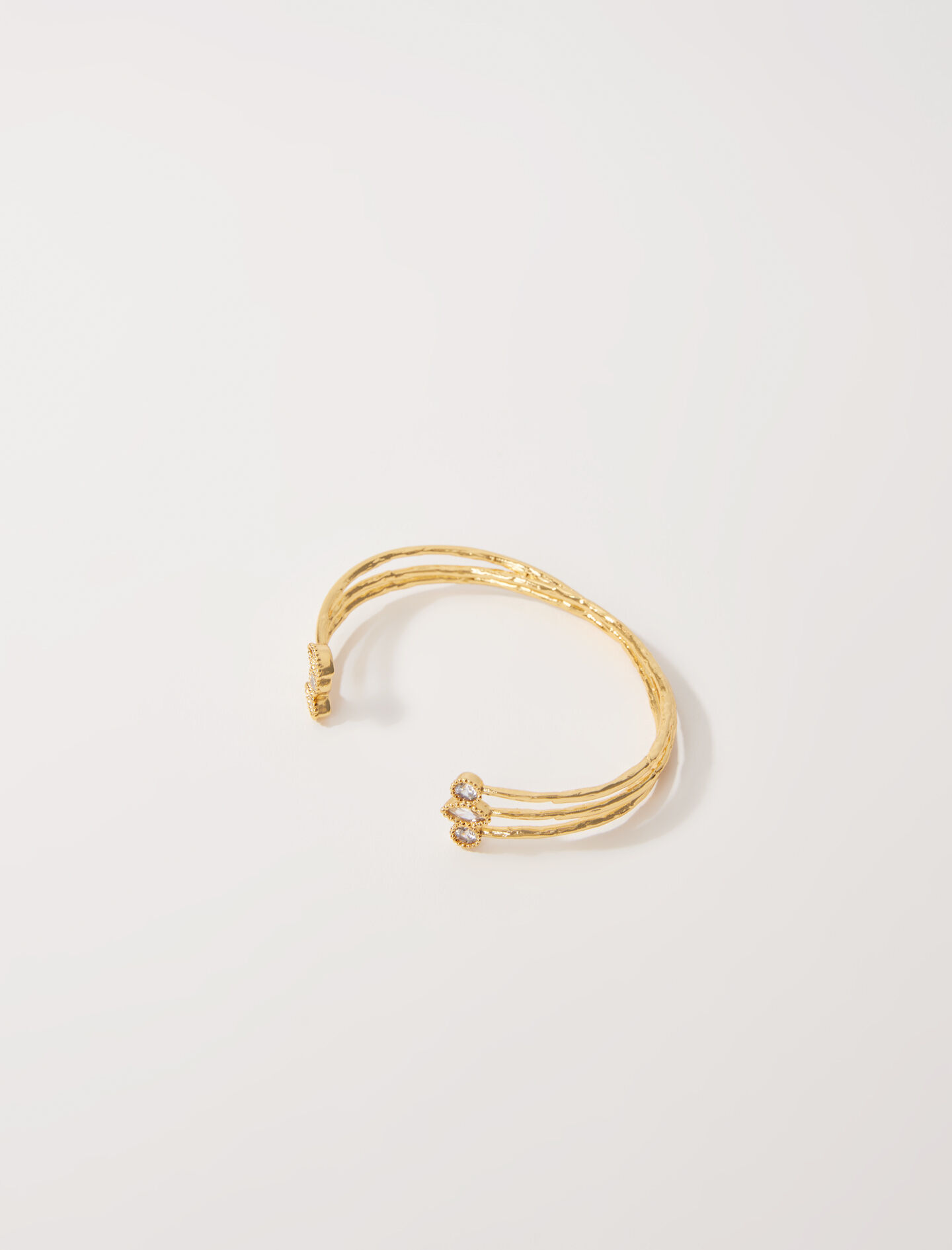 Verguld armbandje van gerecycled messing
