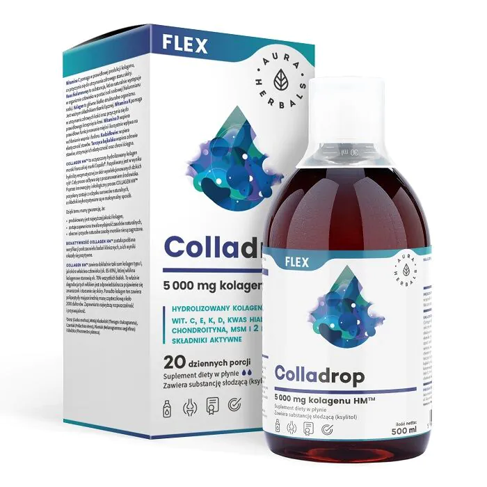 Colladrop Flex Kolagen Morski 5000 mg Płyn