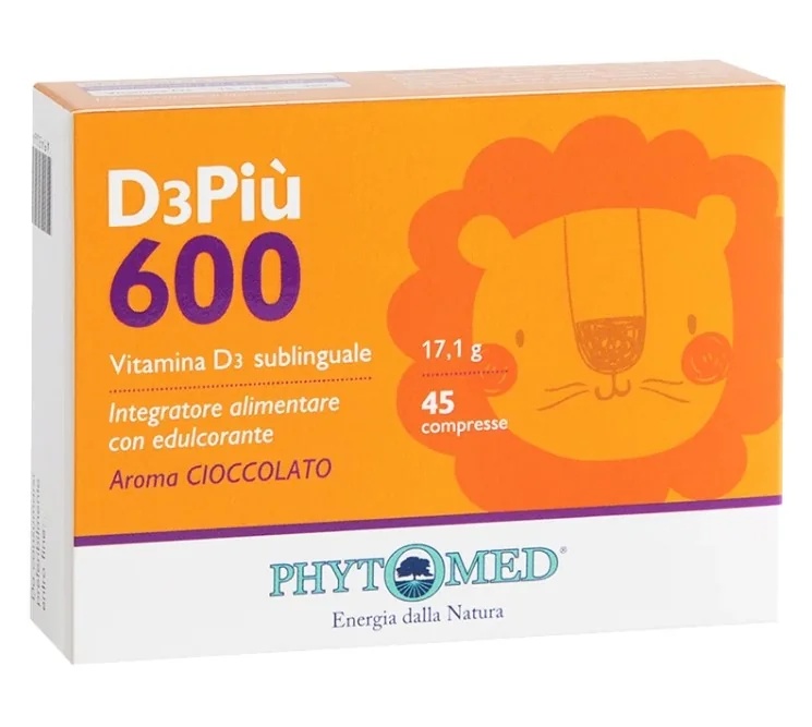 D3Piu 600 45 sublinguale tabletten