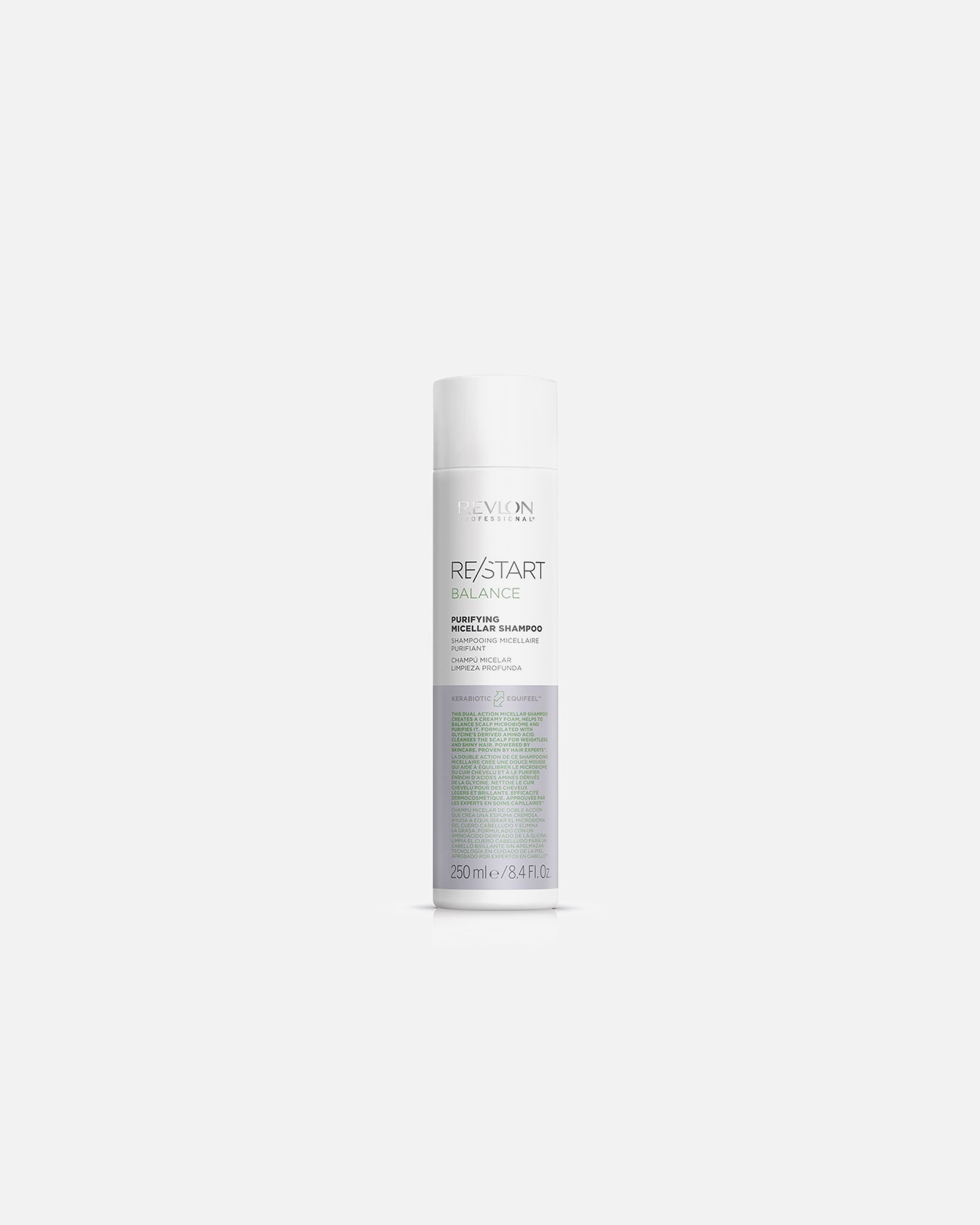Revlon Professional Hair Shampoo Restart RE/START™ BALANCE Champú Micelar Limpiador - 250 ml