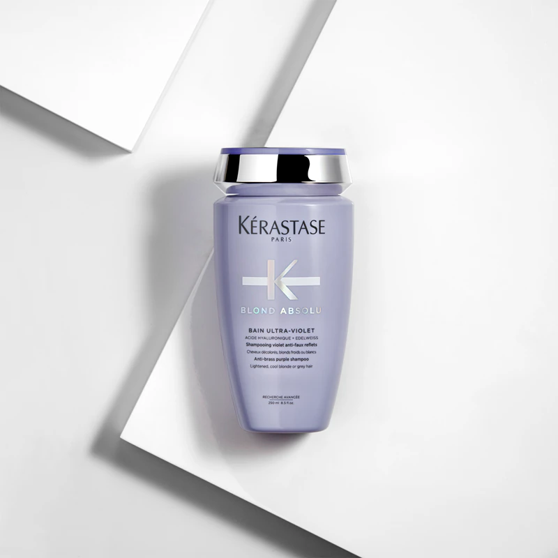 Šampón do kúpeľa Kérastase Blond Absolu Bain Ultra-Violet pre zosvetlené vlasy so studenými blond melírami