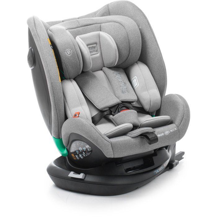 Cadeirinha auto - BABYAUTO - Odeas - Grupo 0/1/2/3 - Tamanho I - 40/150 cm - Fixação superior - Giro de 360° - Antracite